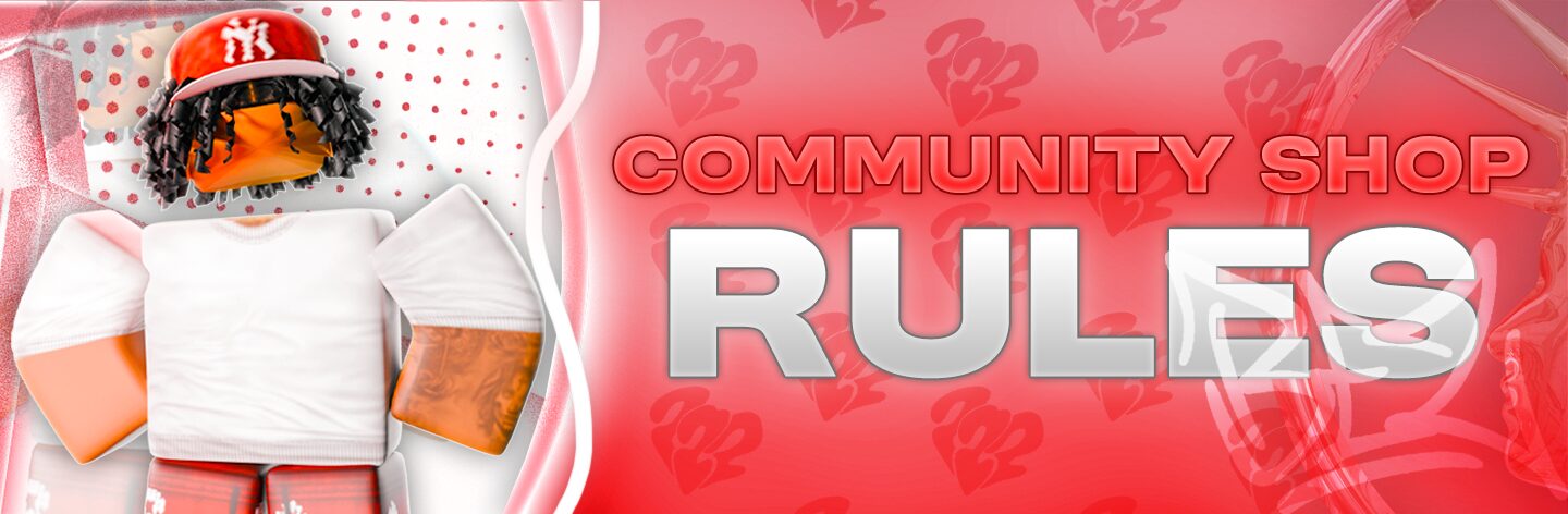 Community Shop Rules